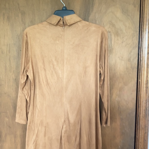 Sami & Jo camel colored collared dress size L - Picture 16 of 17